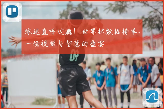 球迷直呼过瘾！世界杯数据榜单，一场视觉与智慧的盛宴
